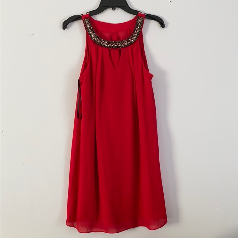 Red dress